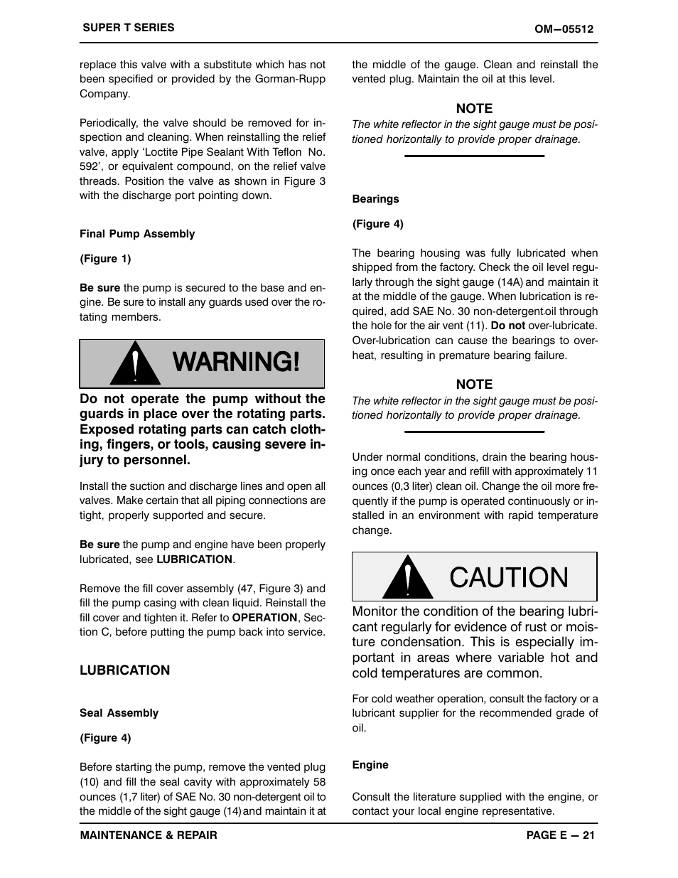 Gorman-Rupp Pumps T4A60S-F3L 1314225 and up User Manual | Page 48 / 49