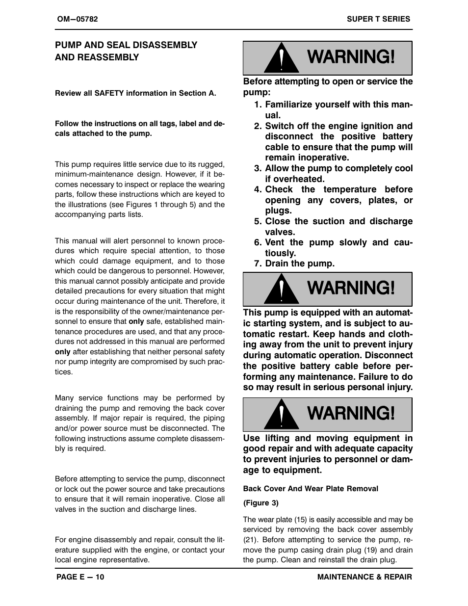 Pump and seal disassembly and reassembly | Gorman-Rupp Pumps T4A60S-4024T 1320259 and up User Manual | Page 36 / 48