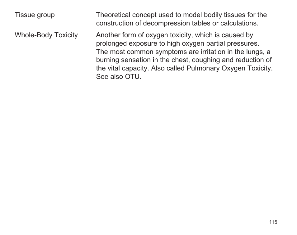 SUUNTO D9 User Manual | Page 117 / 122