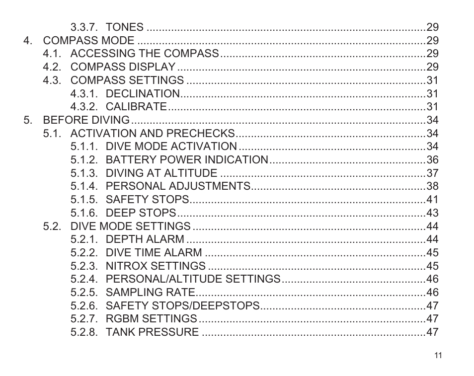 SUUNTO D9 User Manual | Page 13 / 122
