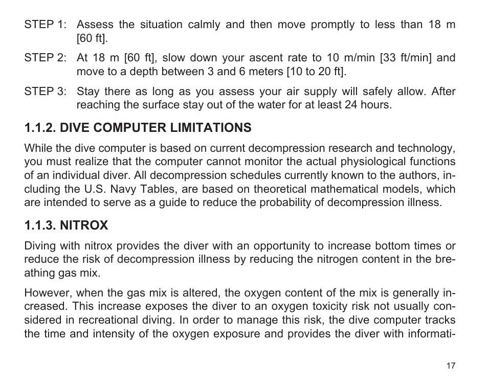 SUUNTO D9 User Manual | Page 19 / 122