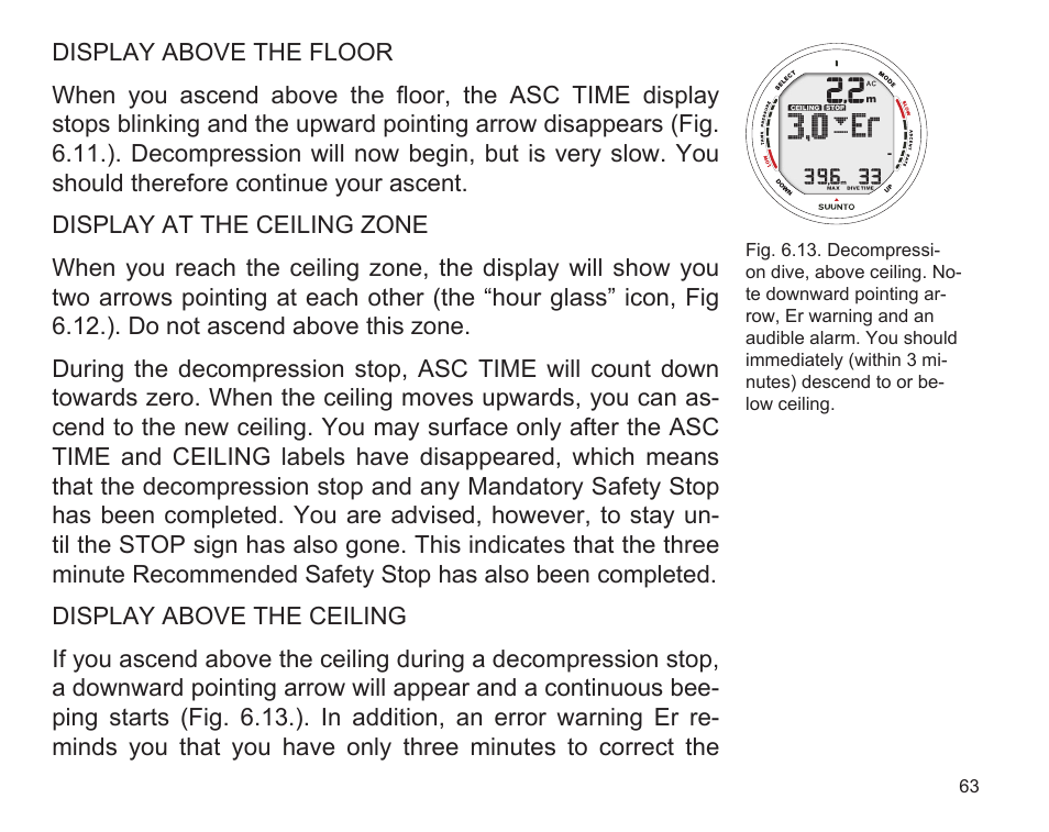 SUUNTO D9 User Manual | Page 65 / 122
