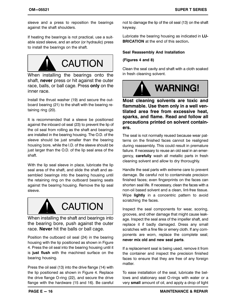 Gorman-Rupp Pumps T10A60S-6068T 1268074 and up User Manual | Page 44 / 50