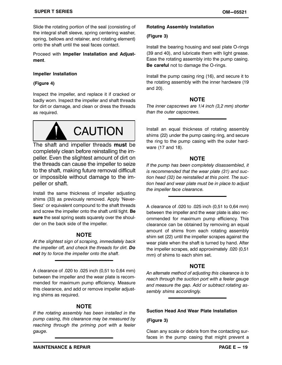 Gorman-Rupp Pumps T10A60S-6068T 1268074 and up User Manual | Page 47 / 50