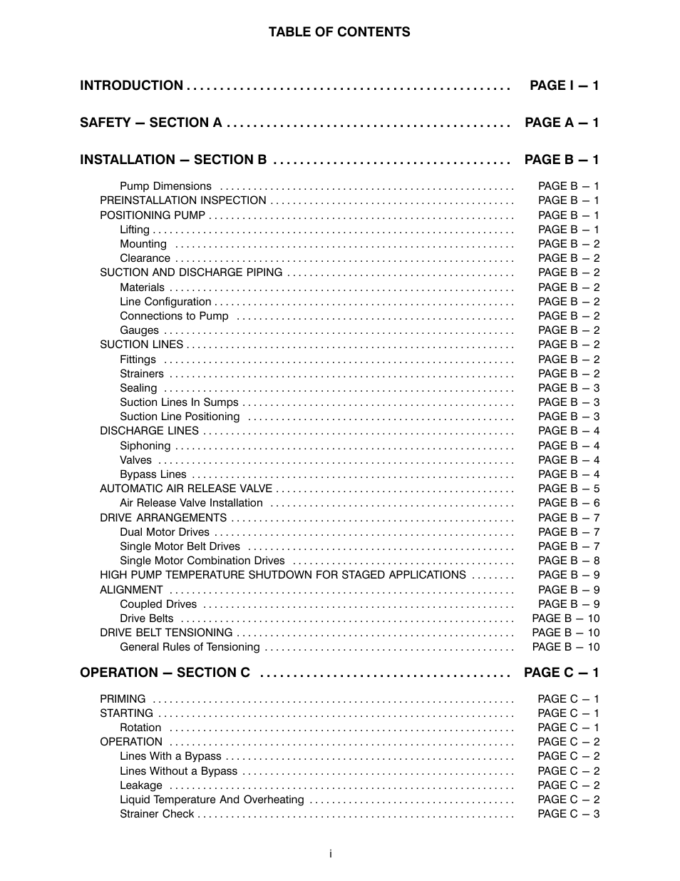 Gorman-Rupp Pumps VS6A60-B 1321070 thru 1352520 User Manual | Page 3 / 45