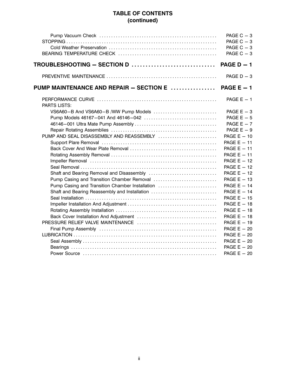 Gorman-Rupp Pumps VS6A60-B 1321070 thru 1352520 User Manual | Page 4 / 45