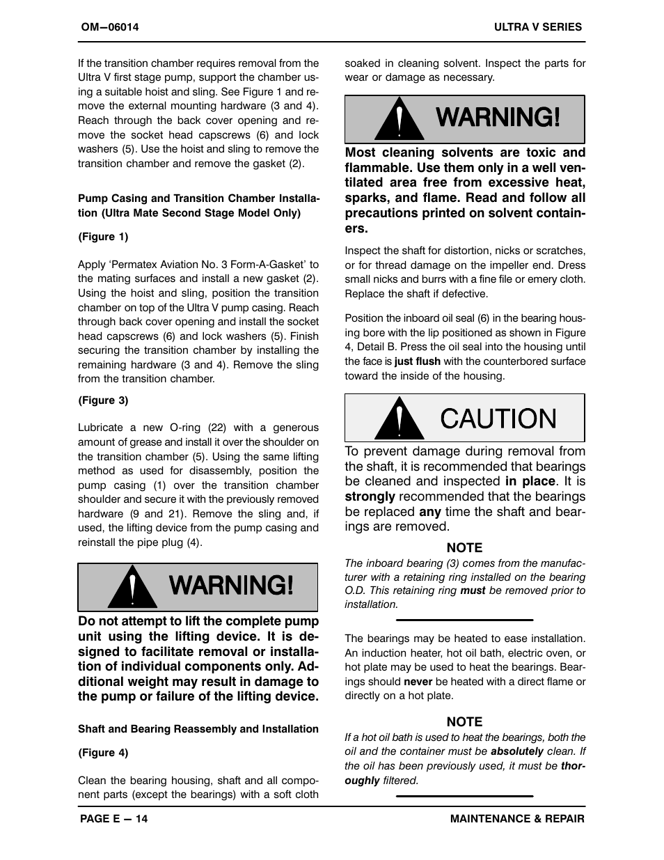 Gorman-Rupp Pumps VS6A60-B 1352521 and up User Manual | Page 38 / 45