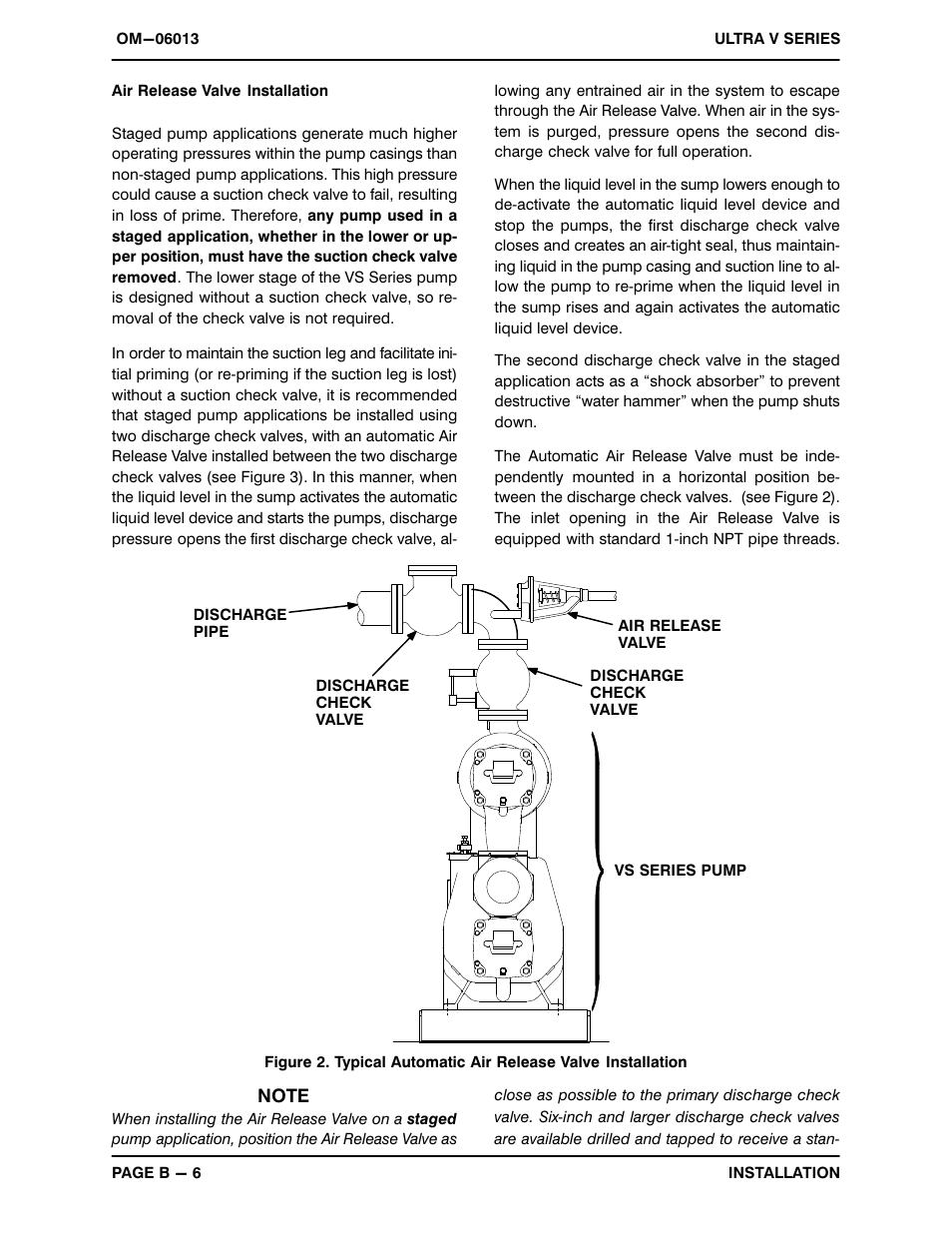 Gorman-Rupp Pumps VS4A60-B 1333878 thru 1400844 User Manual | Page 13 / 45