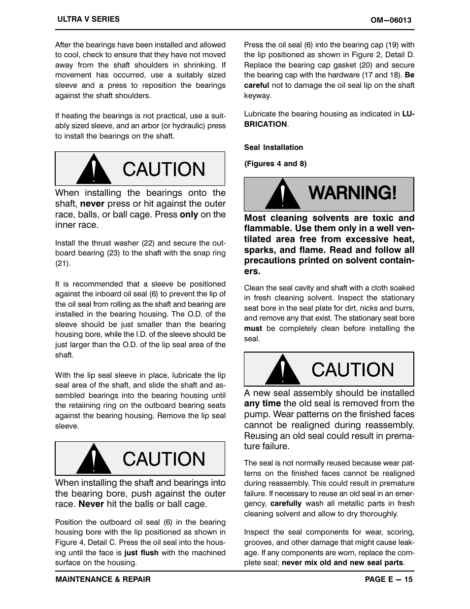 Gorman-Rupp Pumps VS4A60-B 1333878 thru 1400844 User Manual | Page 39 / 45