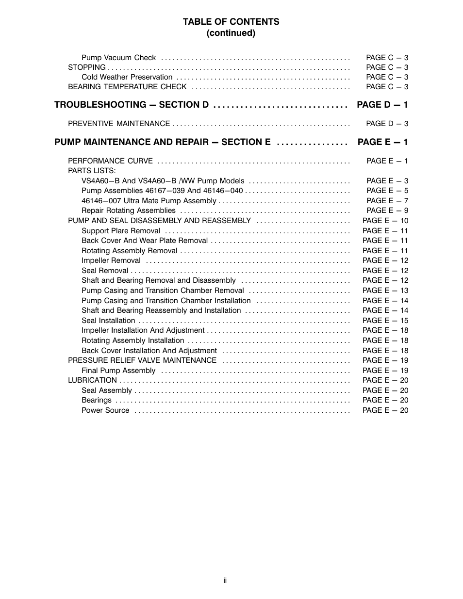 Gorman-Rupp Pumps VS4A60-B 1333878 thru 1400844 User Manual | Page 4 / 45