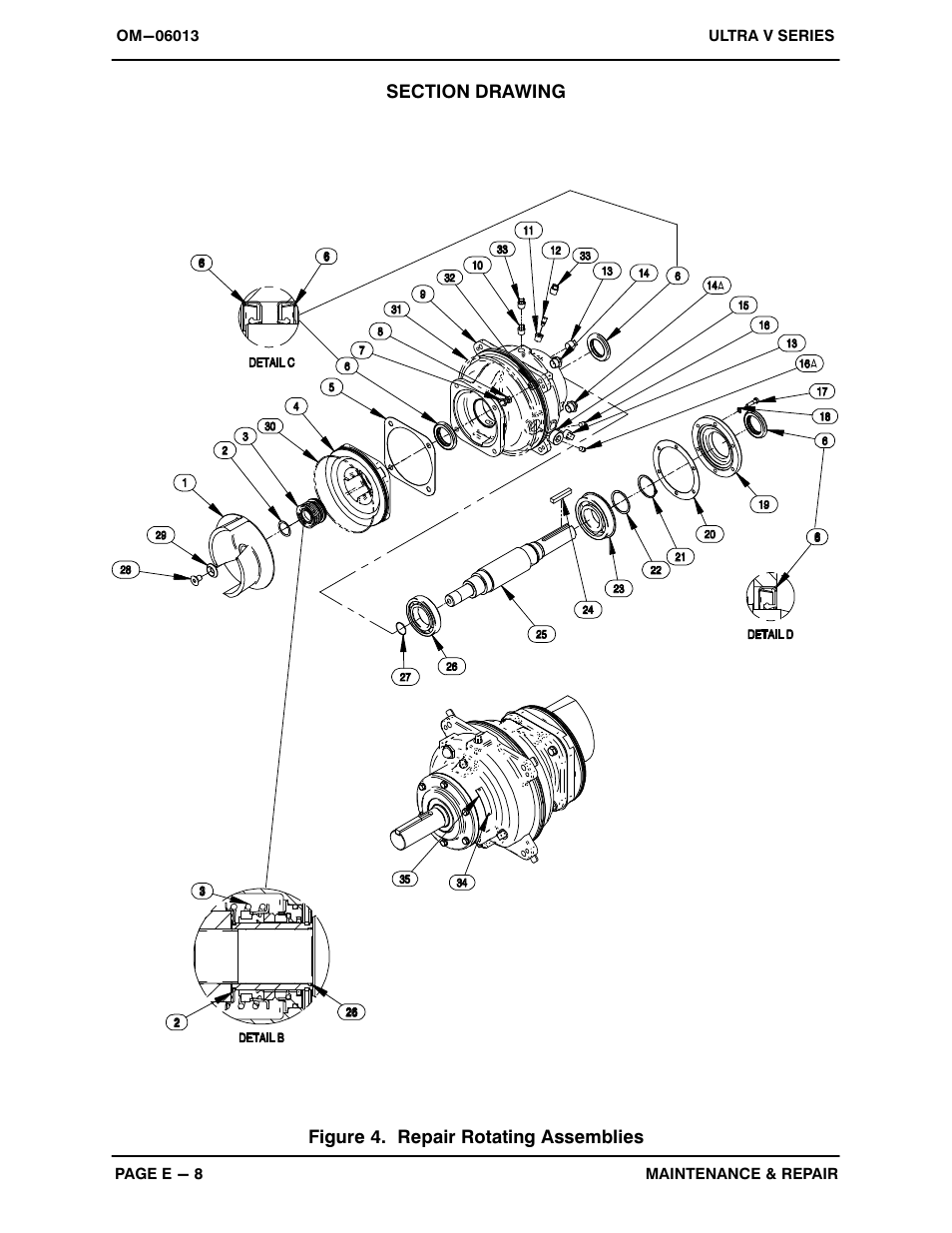 Gorman-Rupp Pumps VS4A60-B 1400845 and up User Manual | Page 32 / 45