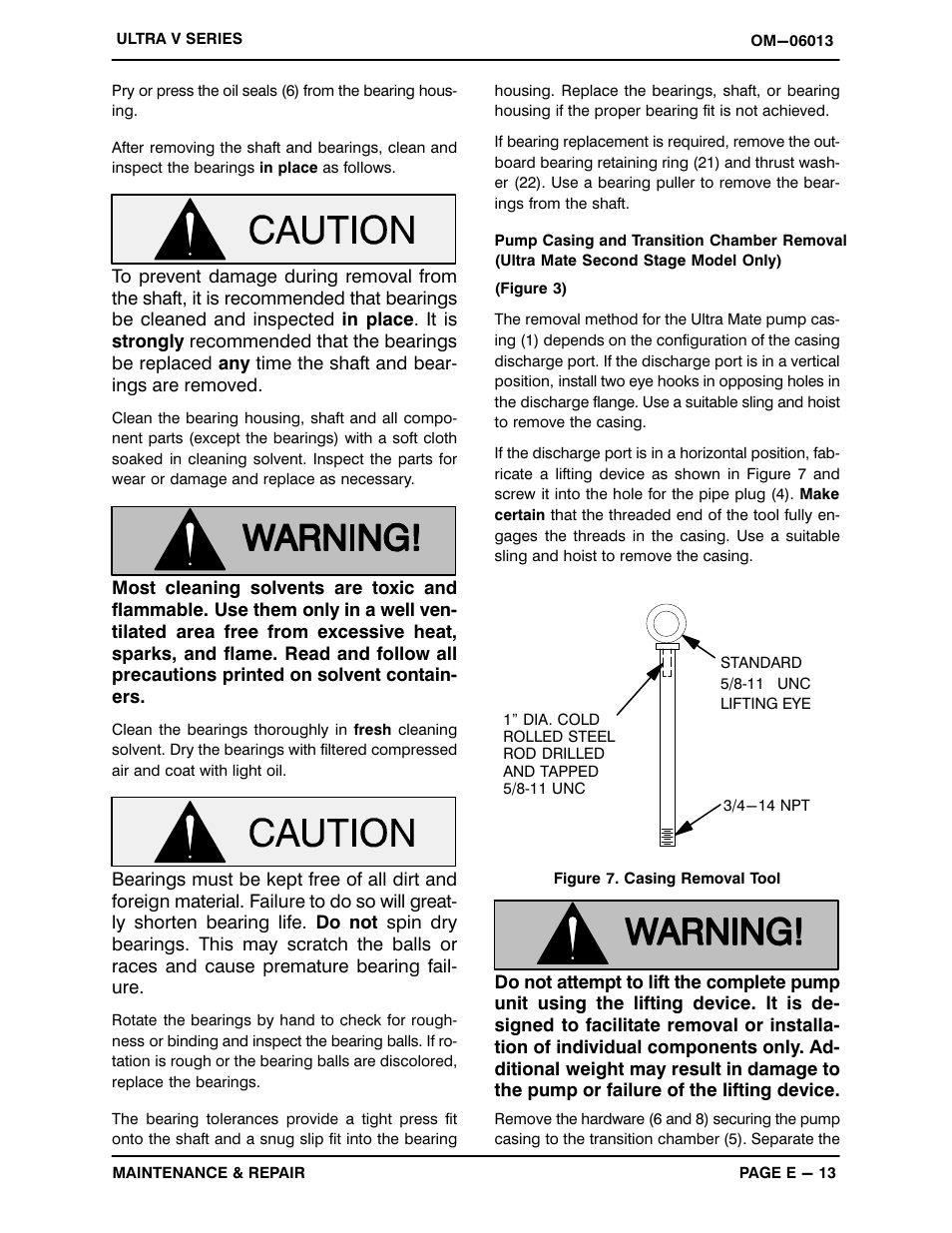 Gorman-Rupp Pumps VS4A60-B 1400845 and up User Manual | Page 37 / 45