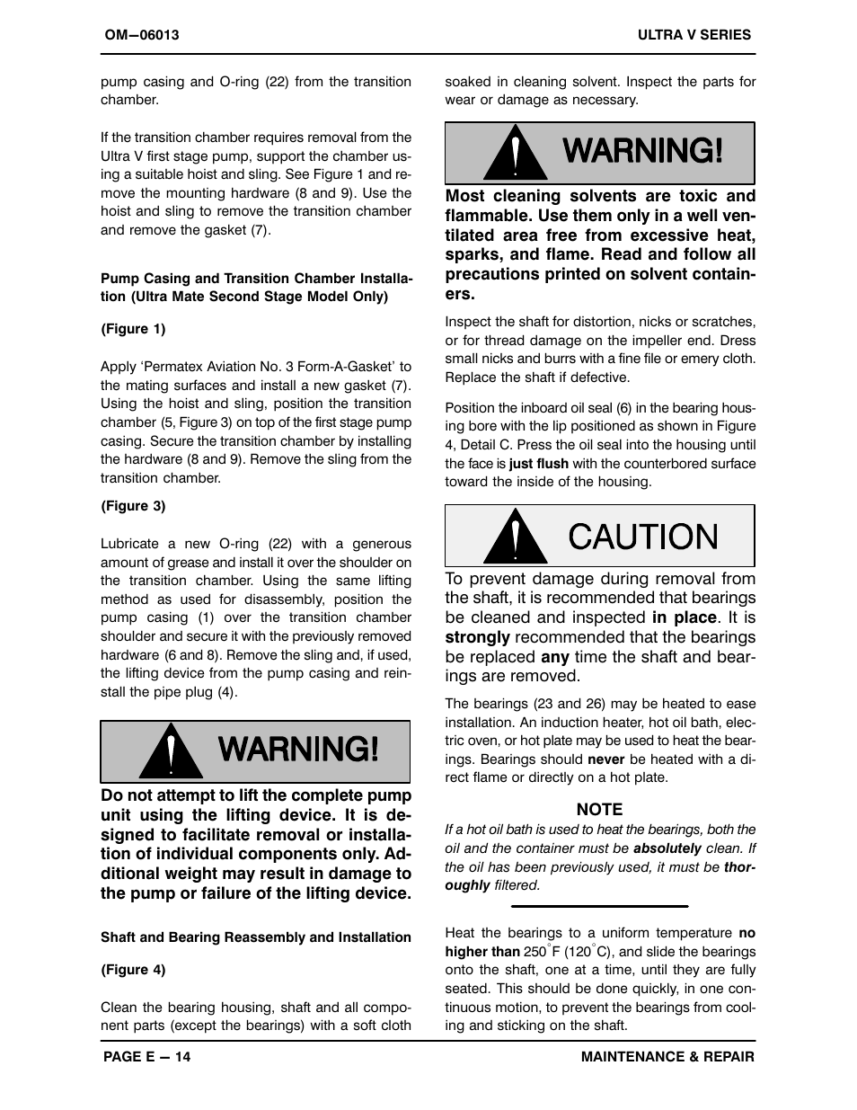 Gorman-Rupp Pumps VS4A60-B 1400845 and up User Manual | Page 38 / 45