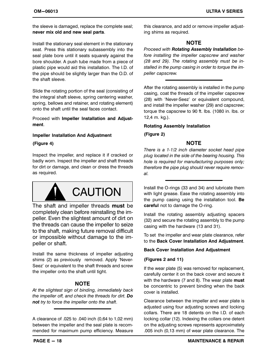Gorman-Rupp Pumps VS4A60-B 1400845 and up User Manual | Page 42 / 45