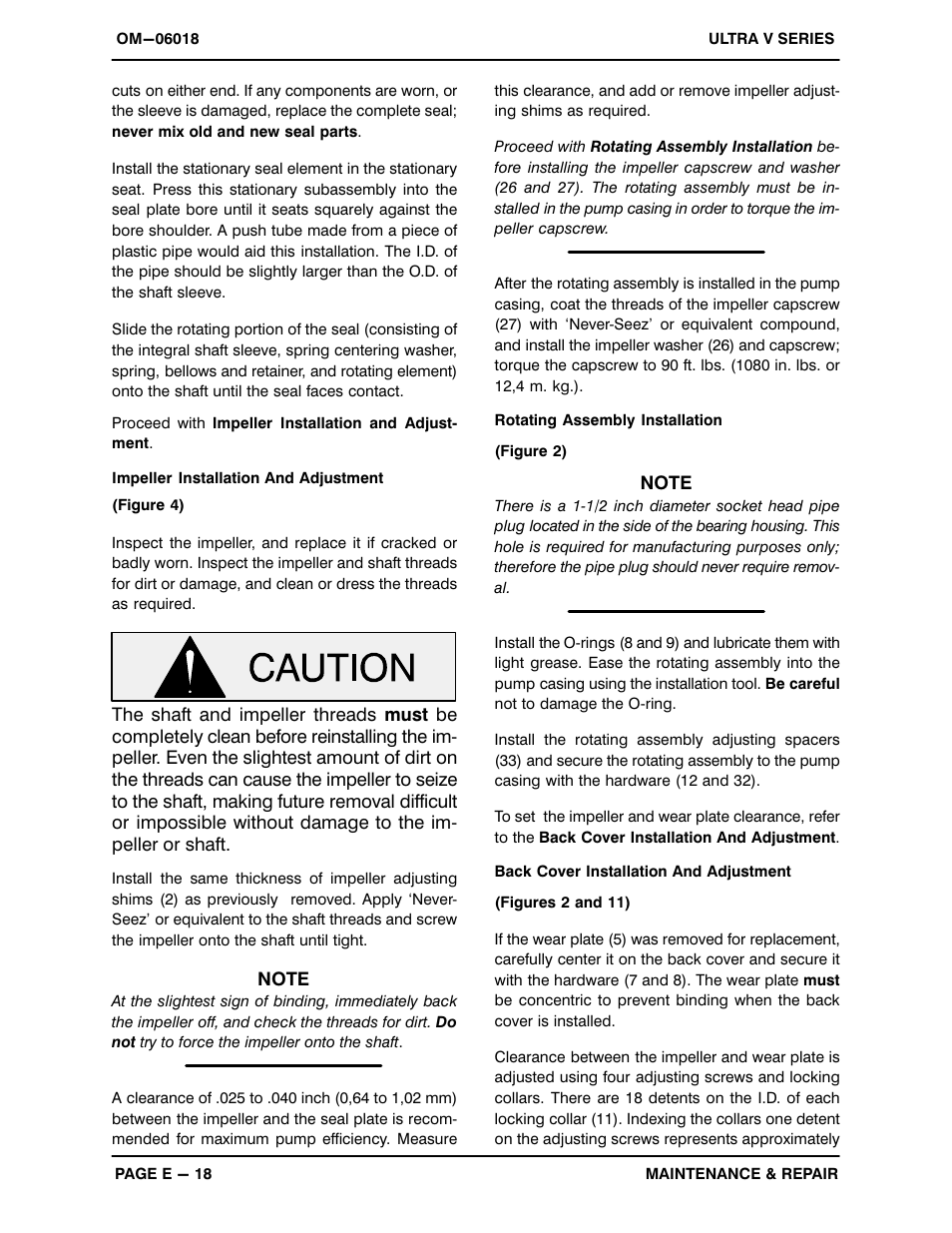 Gorman-Rupp Pumps VS3B60-B 1359952 and up User Manual | Page 42 / 45