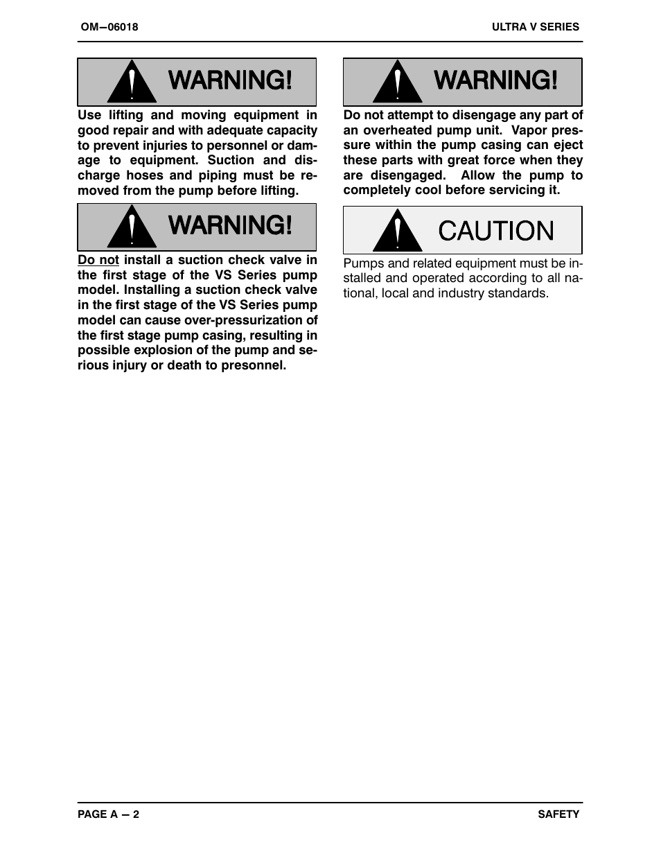 Gorman-Rupp Pumps VS3B60-B 1359952 and up User Manual | Page 7 / 45