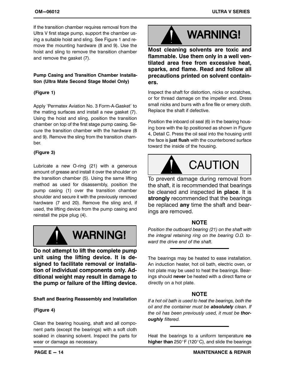 Gorman-Rupp Pumps VS3A60-B 1321968 thru 1368379 User Manual | Page 38 / 45