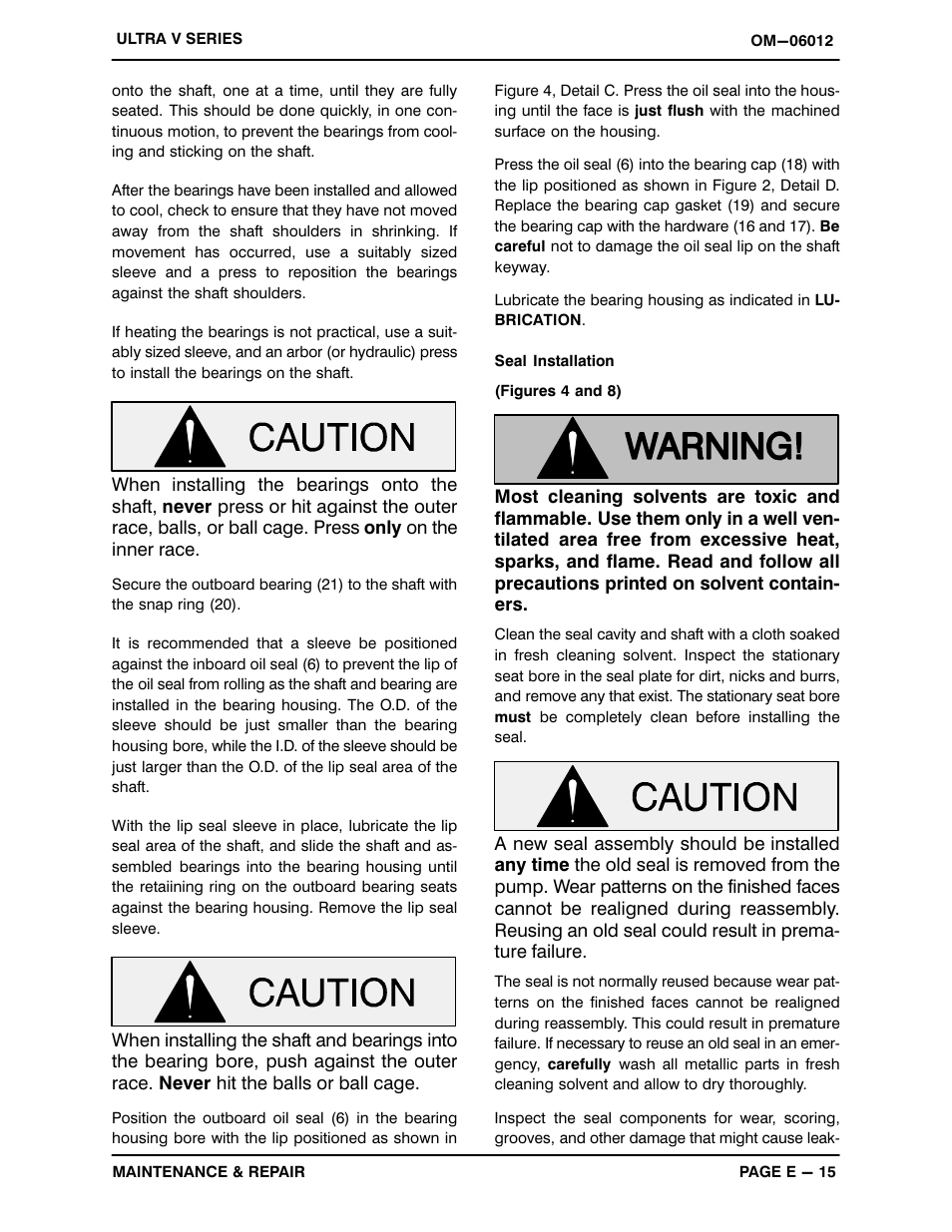 Gorman-Rupp Pumps VS3A60-B 1321968 thru 1368379 User Manual | Page 39 / 45
