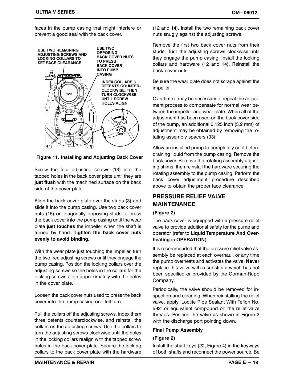 Gorman-Rupp Pumps VS3A60-B 1321968 thru 1368379 User Manual | Page 43 / 45