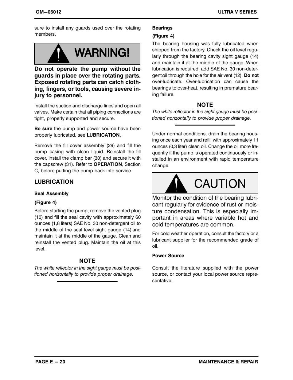 Gorman-Rupp Pumps VS3A60-B 1321968 thru 1368379 User Manual | Page 44 / 45