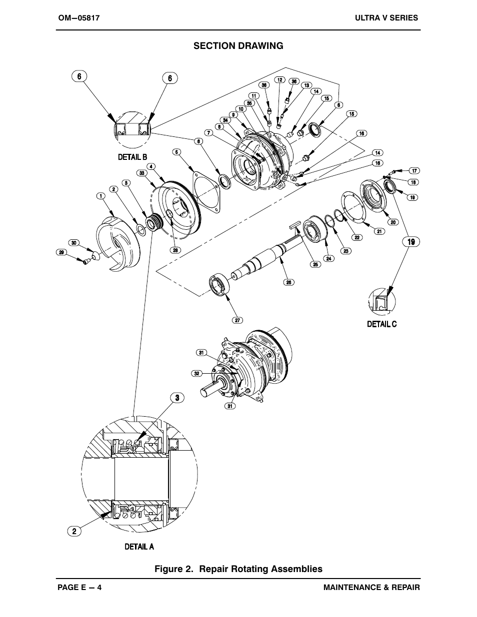 Gorman-Rupp Pumps V6A60-B 1321070 and up User Manual | Page 26 / 38