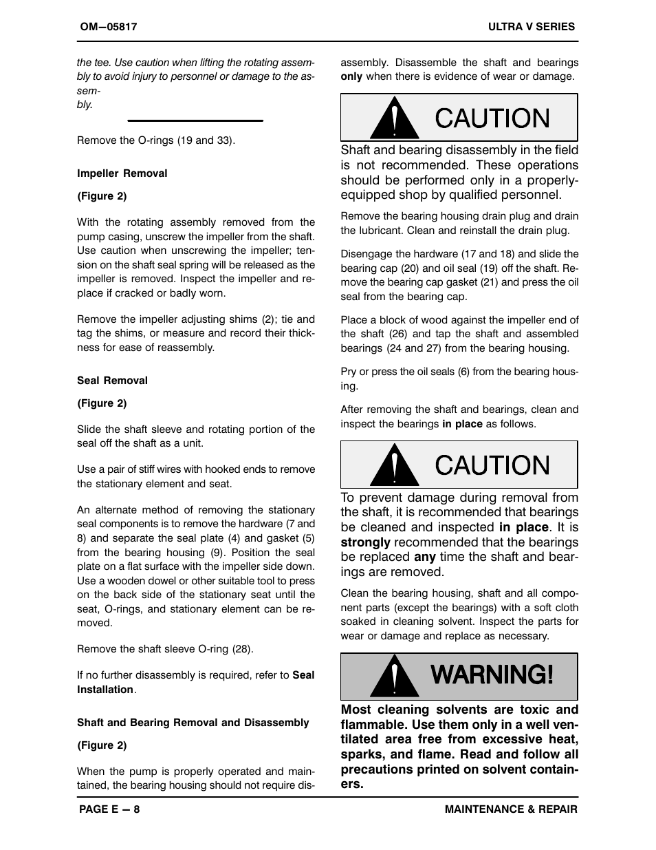 Gorman-Rupp Pumps V6A60-B 1321070 and up User Manual | Page 30 / 38