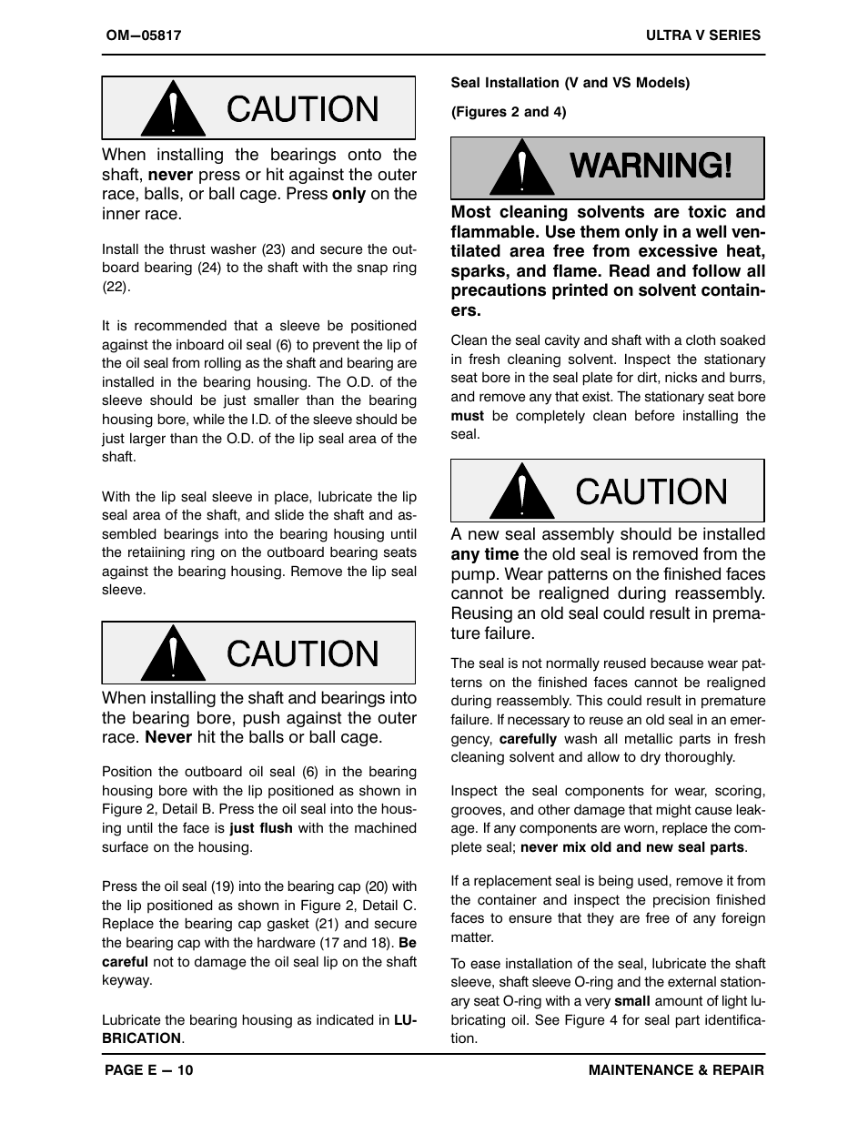 Gorman-Rupp Pumps V6A60-B 1321070 and up User Manual | Page 32 / 38