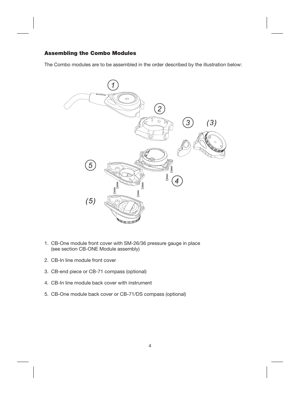 SUUNTO Combo User Manual | Page 4 / 12