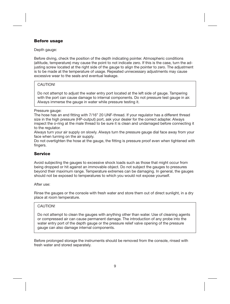 SUUNTO Combo User Manual | Page 9 / 12