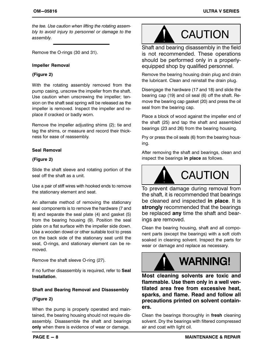 Gorman-Rupp Pumps V4A60-B 1333878 and up User Manual | Page 30 / 38