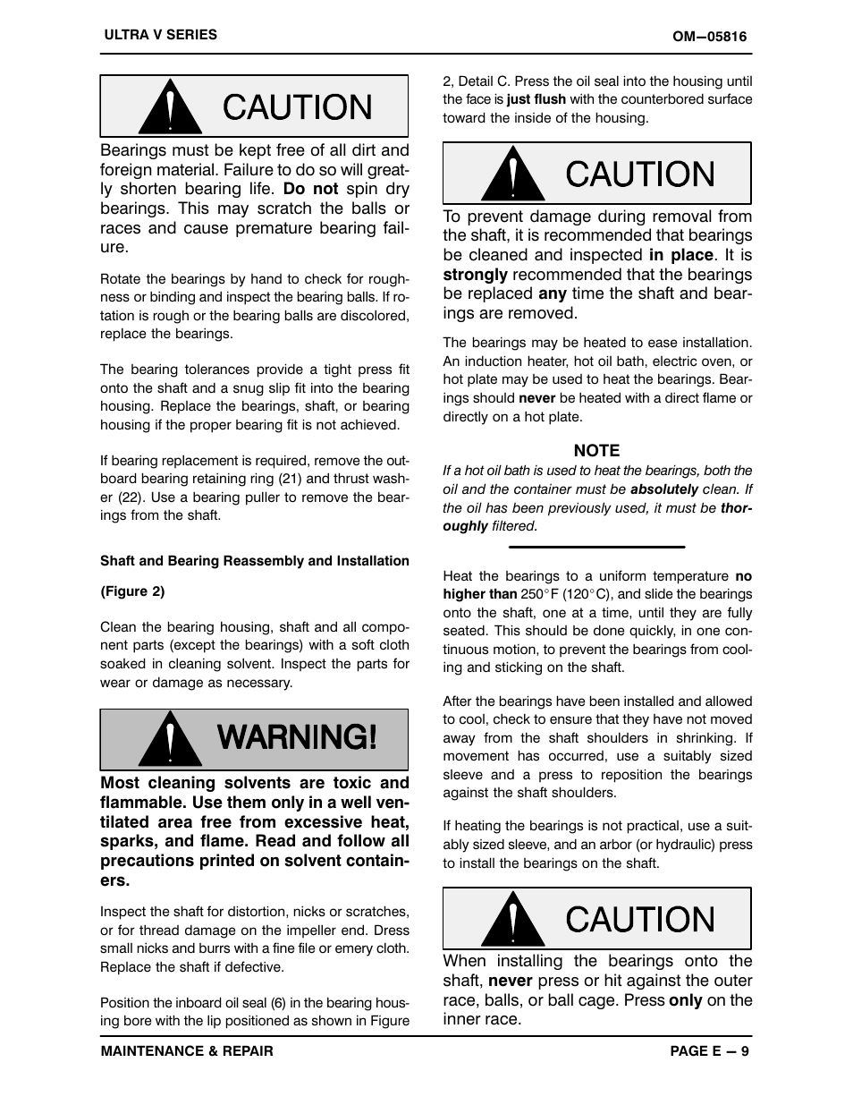 Gorman-Rupp Pumps V4A60-B 1333878 and up User Manual | Page 31 / 38