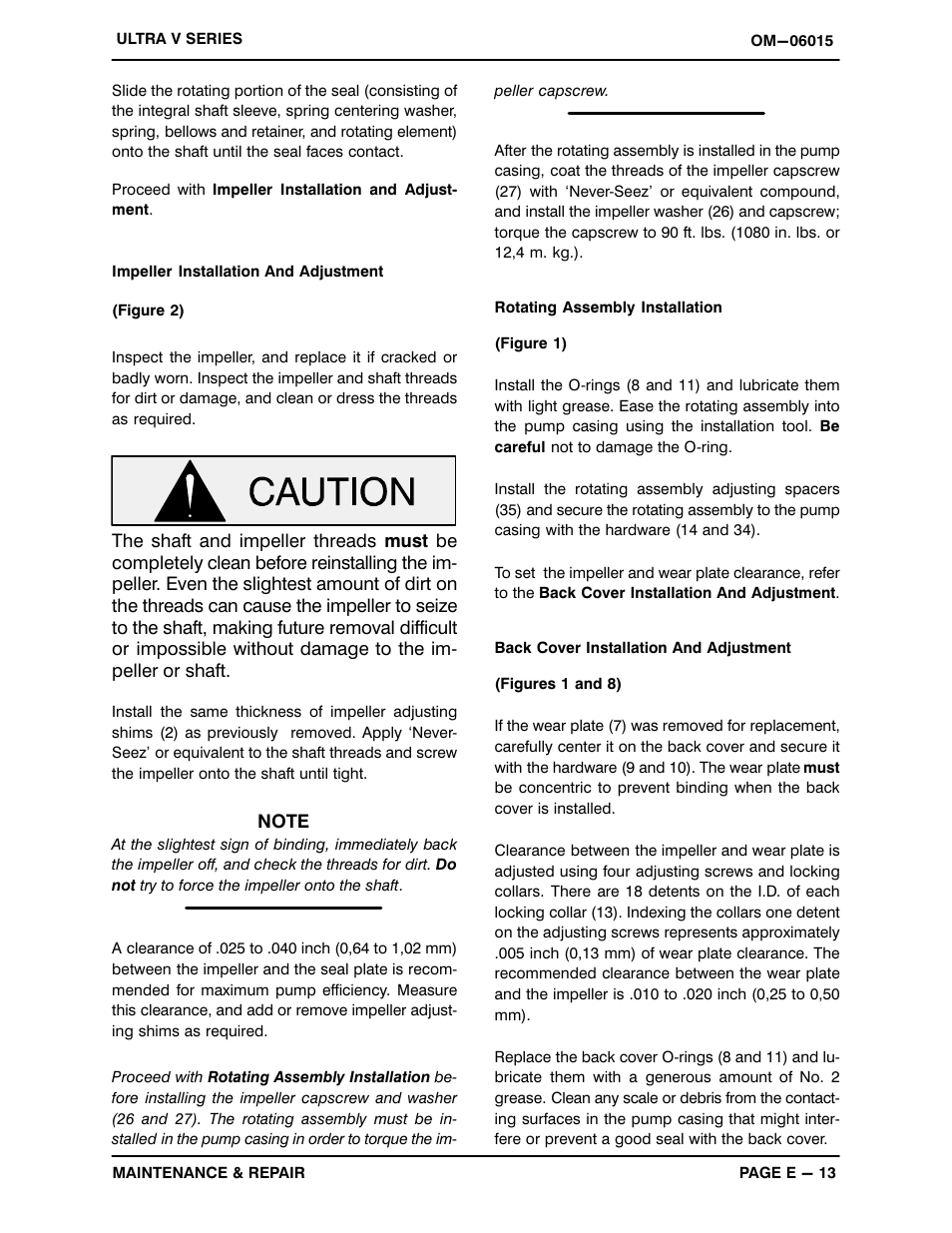 Gorman-Rupp Pumps V3B60-B 1368385 and up User Manual | Page 35 / 38