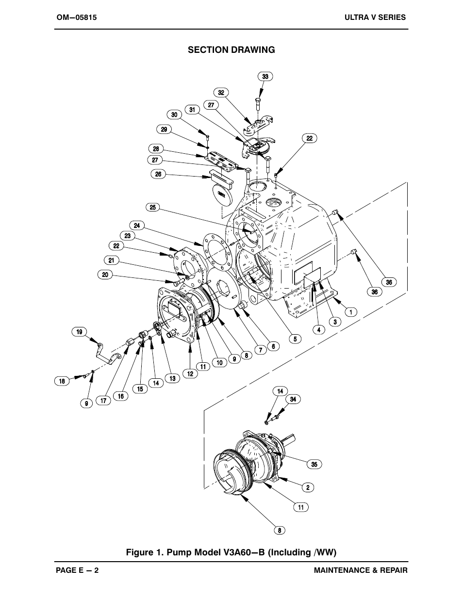 Gorman-Rupp Pumps V3A60-B 1321968 and up User Manual | Page 24 / 38