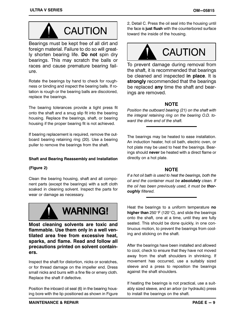 Gorman-Rupp Pumps V3A60-B 1321968 and up User Manual | Page 31 / 38