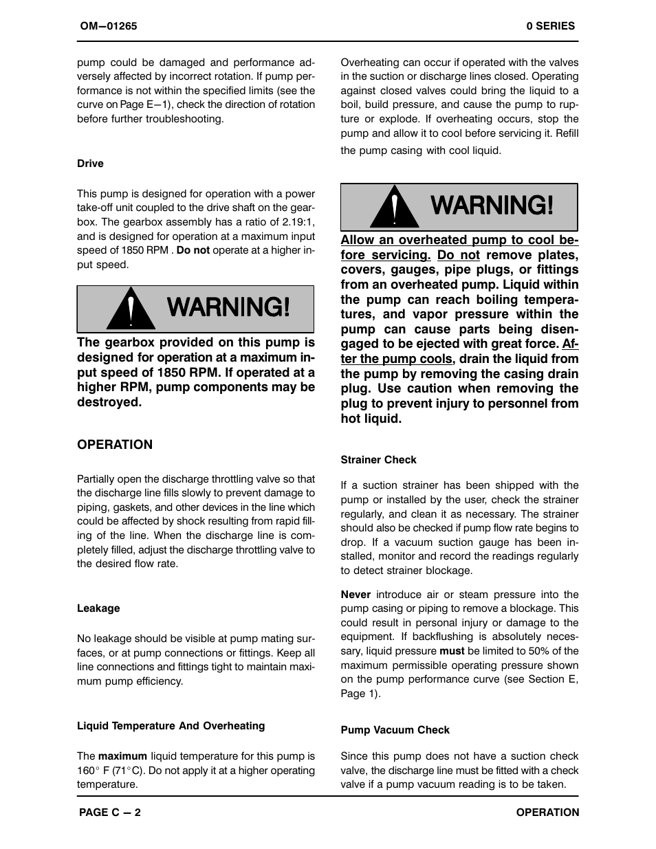 Gorman-Rupp Pumps 08C1-GA 1026171 and up User Manual | Page 16 / 33