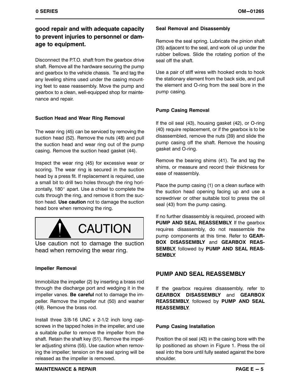 Gorman-Rupp Pumps 08C1-GA 1026171 and up User Manual | Page 25 / 33