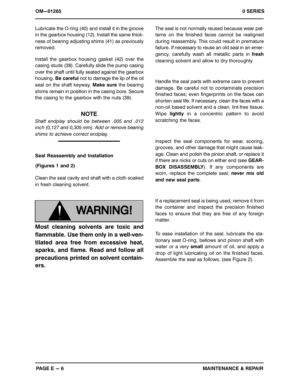 Gorman-Rupp Pumps 08C1-GA 1026171 and up User Manual | Page 26 / 33