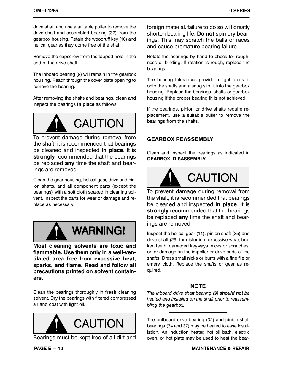 Gorman-Rupp Pumps 08C1-GA 1026171 and up User Manual | Page 30 / 33