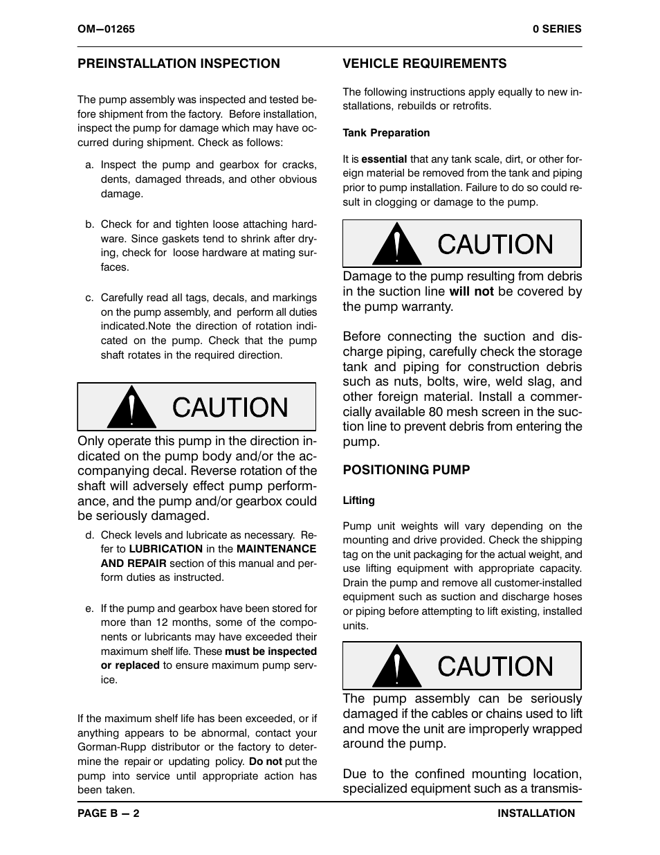 Gorman-Rupp Pumps 08C1-GA 1026171 and up User Manual | Page 9 / 33