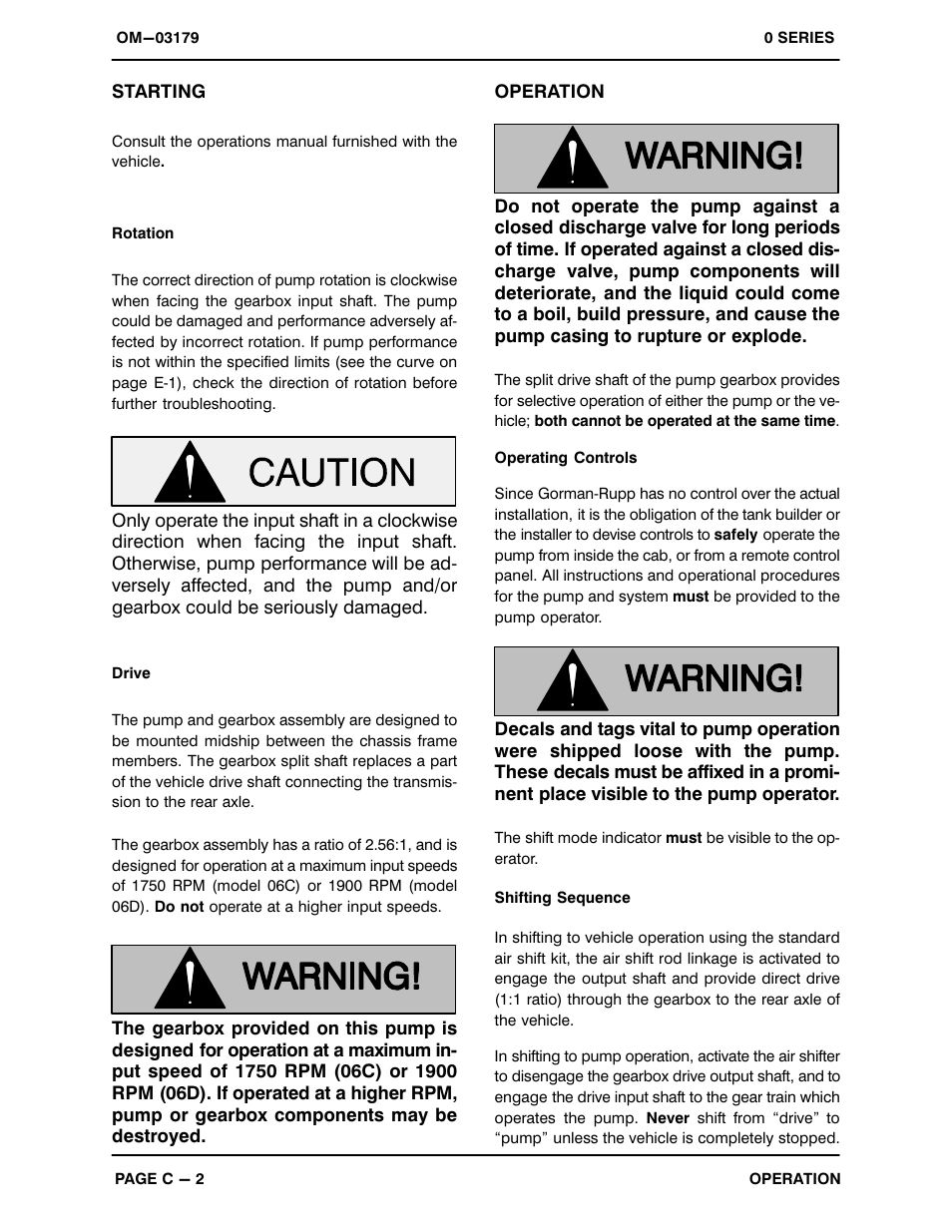 Gorman-Rupp Pumps 06C1-GHH 1071445 and up User Manual | Page 20 / 48