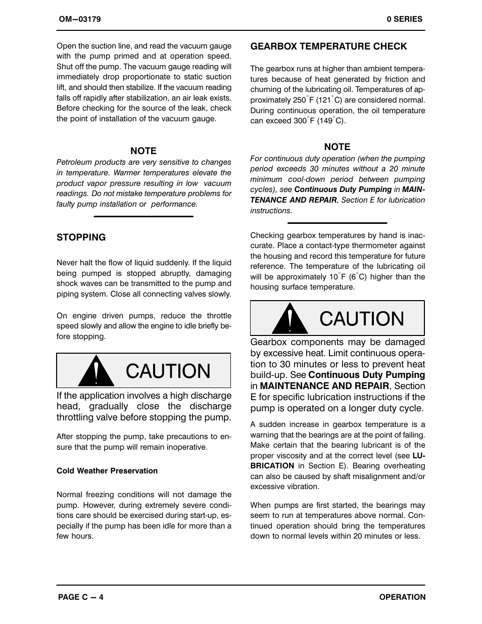 Gorman-Rupp Pumps 06C1-GHH 1071445 and up User Manual | Page 22 / 48