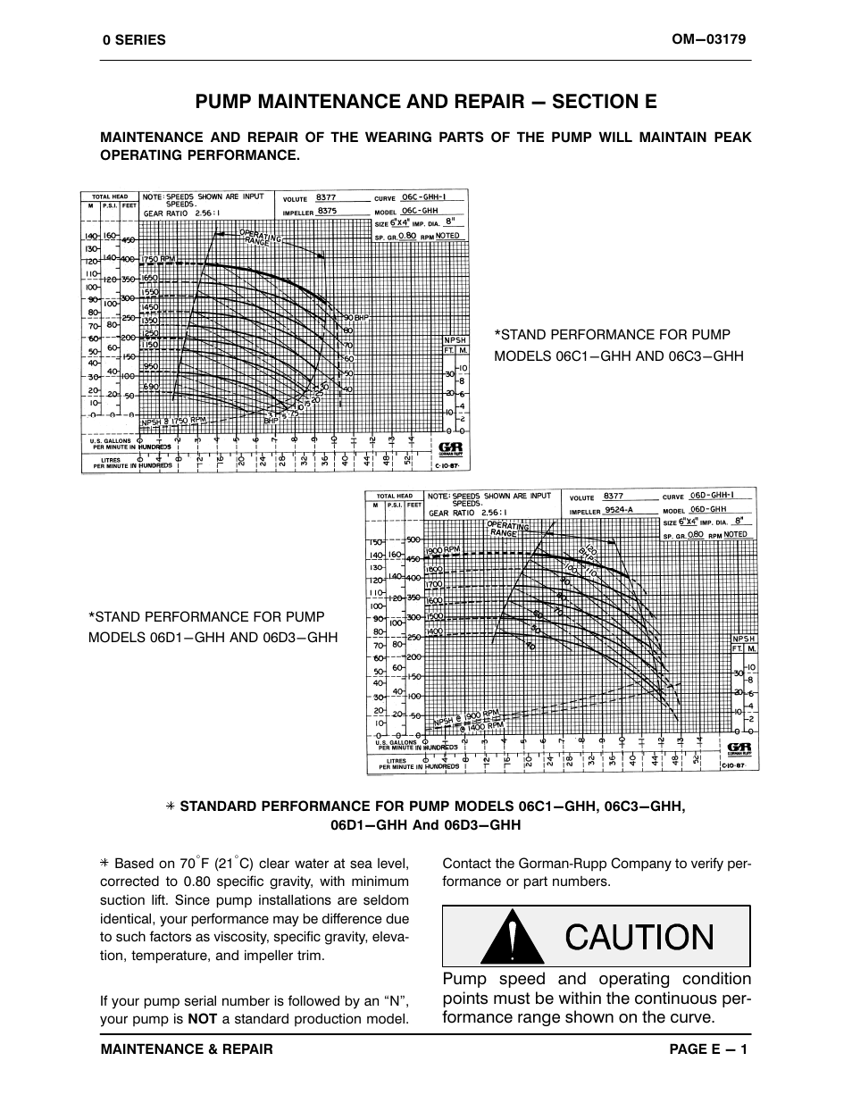 Gorman-Rupp Pumps 06C1-GHH 1071445 and up User Manual | Page 26 / 48