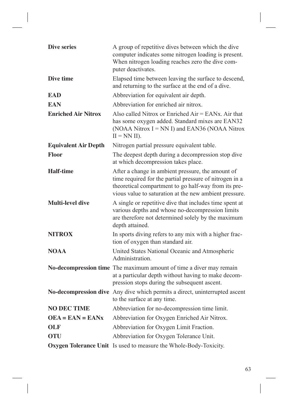 SUUNTO Gekko User Manual | Page 65 / 70