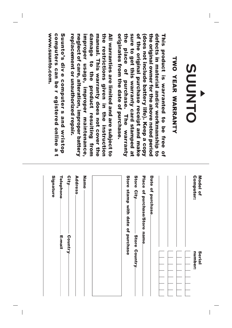 SUUNTO Gekko User Manual | Page 69 / 70