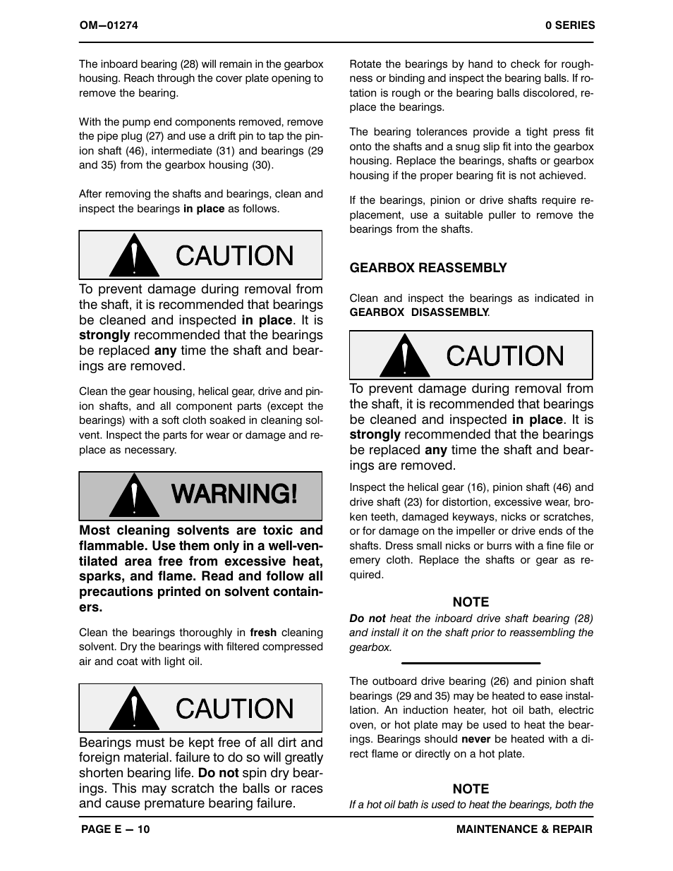 Gorman-Rupp Pumps 06D17-GAR 1009424 and up User Manual | Page 30 / 33