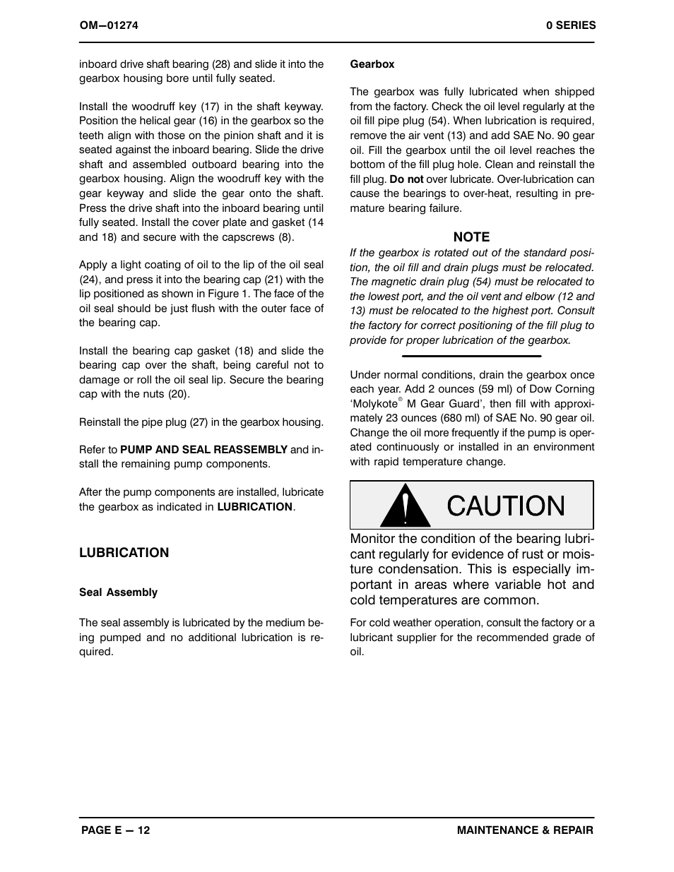 Gorman-Rupp Pumps 06D17-GAR 1009424 and up User Manual | Page 32 / 33