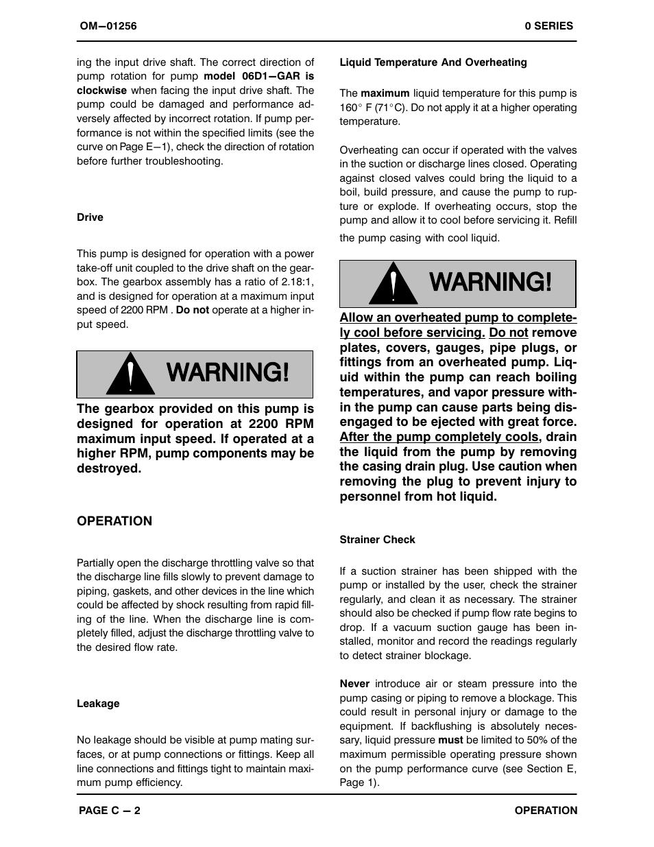 Gorman-Rupp Pumps 06D1-GA 1005542 and up User Manual | Page 16 / 33