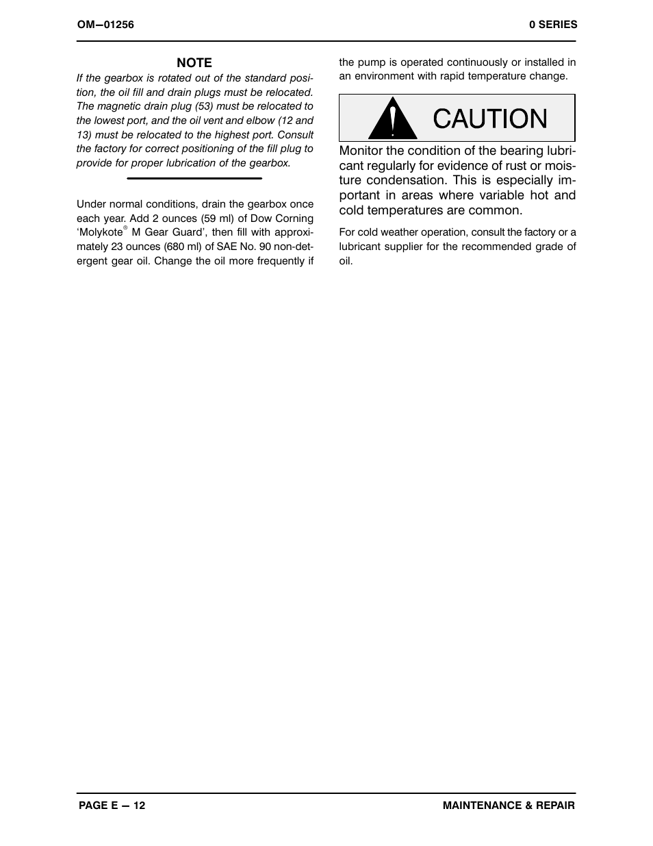 Gorman-Rupp Pumps 06D1-GA 1005542 and up User Manual | Page 32 / 33