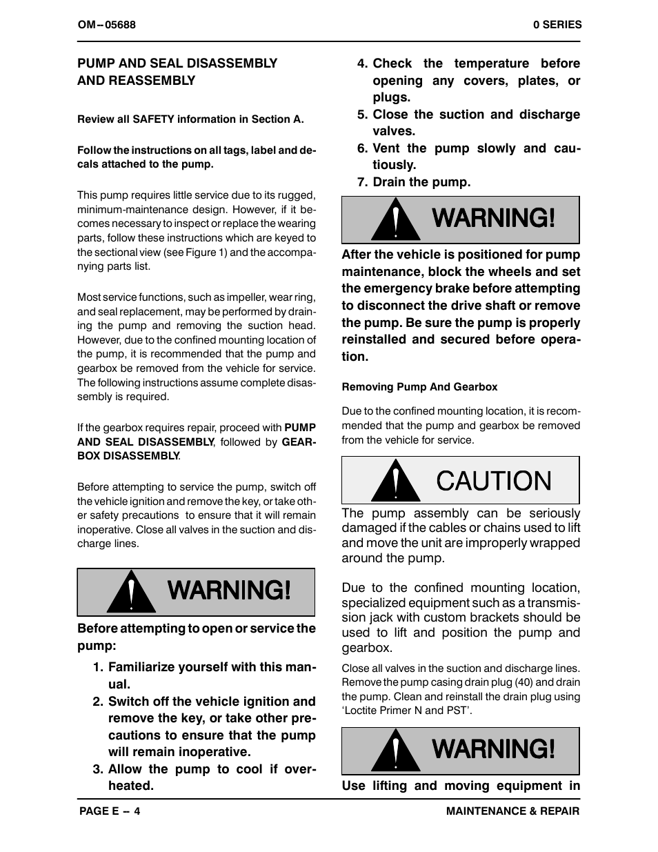 Gorman-Rupp Pumps 06C1-GAR 1289163 and up User Manual | Page 22 / 31