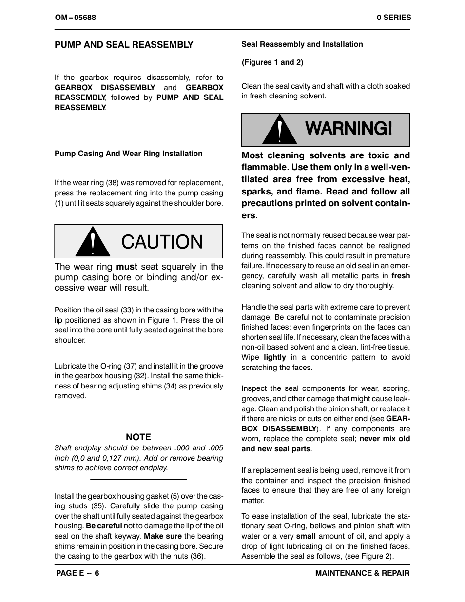 Gorman-Rupp Pumps 06C1-GAR 1289163 and up User Manual | Page 24 / 31